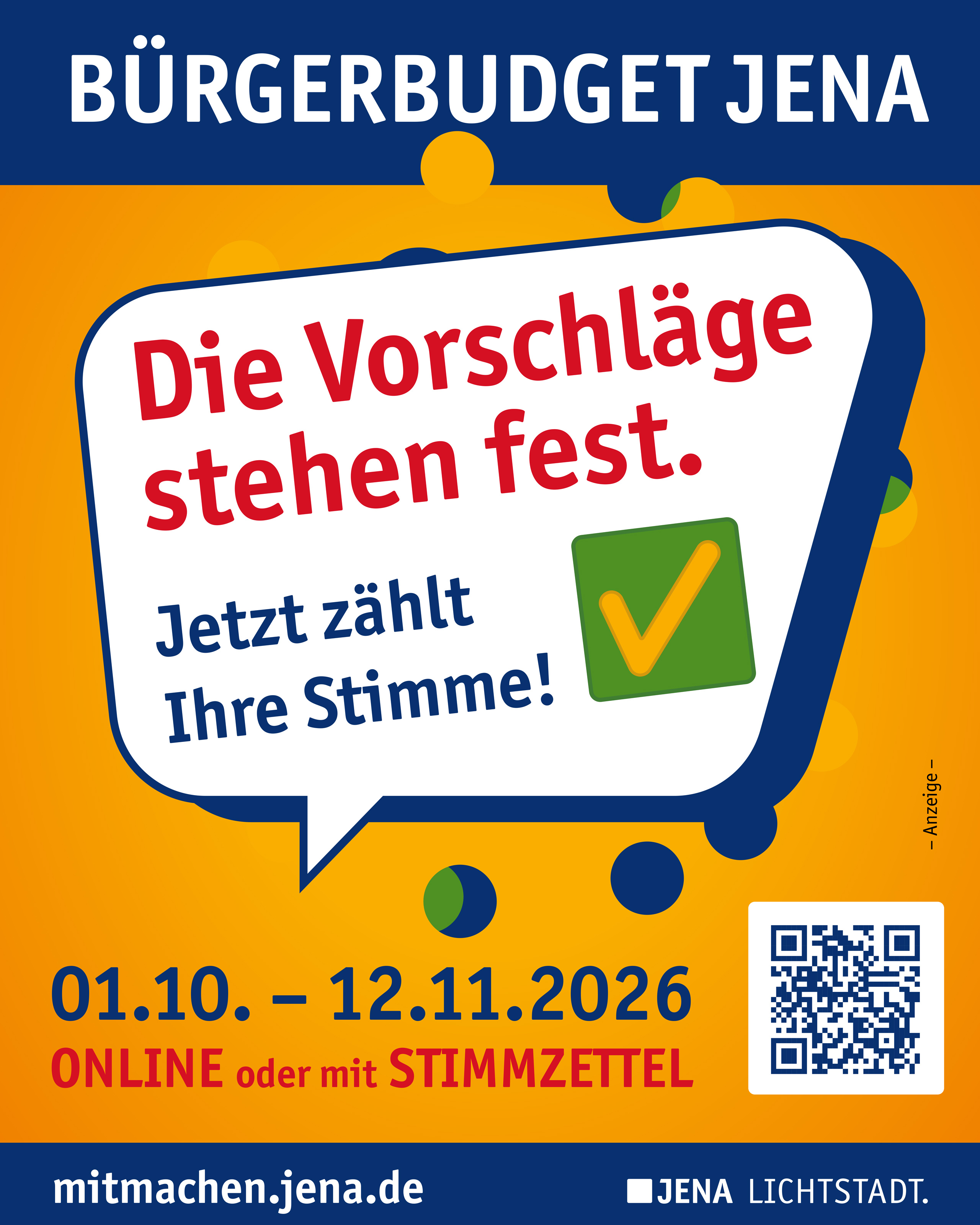 Stadt Jena - Bürgerbudget 2026