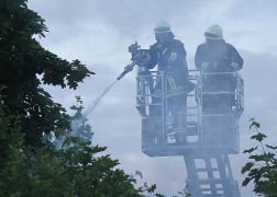 Wohnhausbrand In Jena Winzerla 006