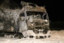 A4 Jena Sattelzug Geht In Flammen Auf 07