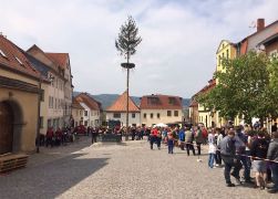 Maibaumsetzen In Lobeda Altstadt 008