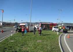 Unfall Rettungswagen In Jena 004