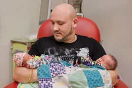 UKJ Zwillinge Aaron Und Elina