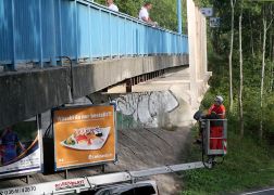 Brueckensperrung Stadtrodaer Strasse Jena 05