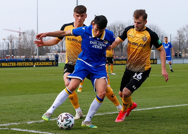 Pasqual Verkamp wird in der neuen Saison nicht mehr für den FC Carl Zeiss Jena spielen.