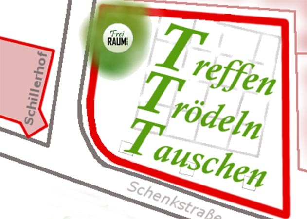 Mit dem 1. Schenkfest soll der Versuch gestartet werden, den leeren und etwas trist wirkenden Platz vor dem Schillerhof zu beleben.