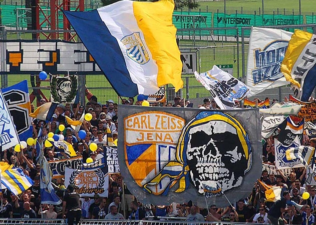 Vielleicht kann die Südkurve im Ernst-Abbe-Stadion nach dem Stuttgart-Spiel auch wieder jubeln.