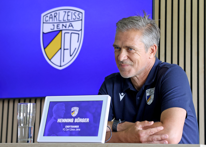 FCC-Cheftrainer Henning Bürger freut sich, dass es endlich wieder losgeht.