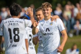 Sieben Tore In Apolda Jena Zieht Ins Pokal Viertelfinale 23