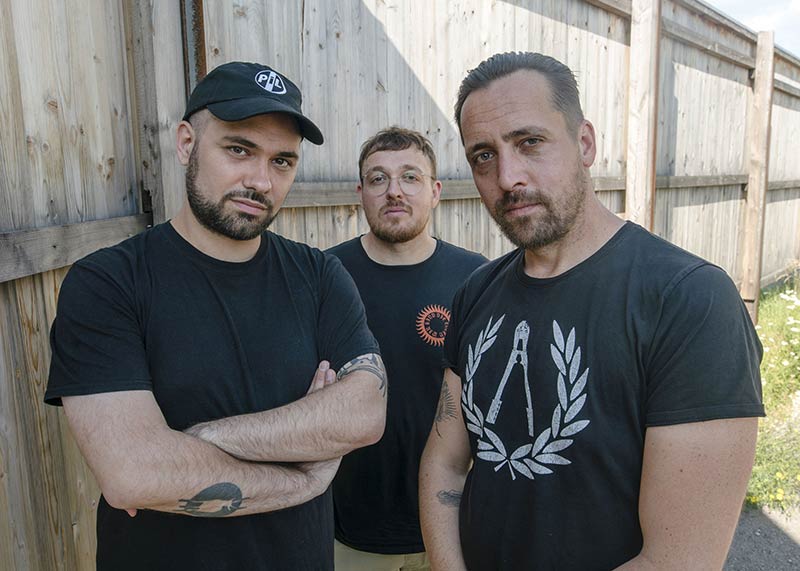 Die Antilopen Gang wird am Samstagabend in Jena zu Gast sein.