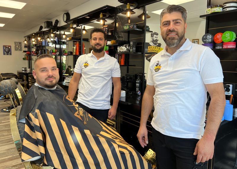 Atelier Samer Friseursalon eroeffnung in Jena Ost 2