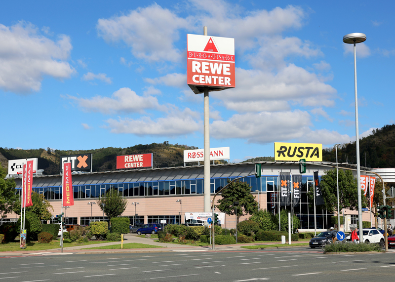 Der Burgaupark in Jena ist im Herbst 1995 eröffnet worden.