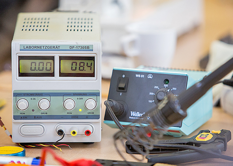 Geballte Kompetenz: Die Experten des Reparier-Café haben eine Erfolgsquote von über 70 Prozent.