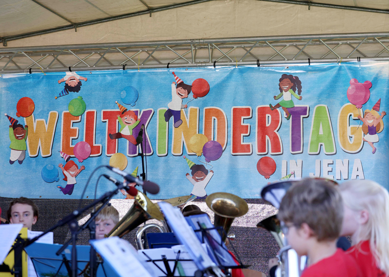 Großes Kinderfest in Jena: Weltkindertag mit über 30 Angeboten.