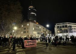 Illegaler Corona Spaziergang In Jena Aufgeloest 0000