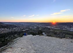 Abendlicher Spaziergang Auf Den Jenzig In Jena Ostern 2022 00017