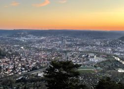 Abendlicher Spaziergang Auf Den Jenzig In Jena Ostern 2022 00022