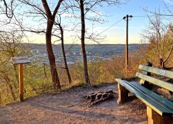 Abendlicher Spaziergang Auf Den Jenzig In Jena Ostern 2022 0007