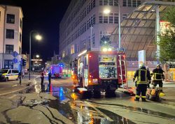 Feueralarm In Jena Heftiger Rauch In Goethe Galerie 0011