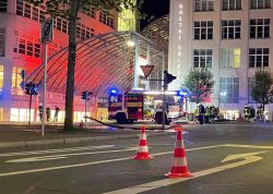 Feueralarm In Jena Heftiger Rauch In Goethe Galerie 0014