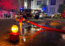 Feueralarm In Jena Heftiger Rauch In Goethe Galerie 0022