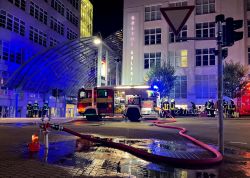 Feueralarm In Jena Heftiger Rauch In Goethe Galerie 003