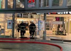 Feueralarm In Jena Heftiger Rauch In Goethe Galerie 004