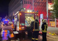 Feueralarm In Jena Heftiger Rauch In Goethe Galerie 009