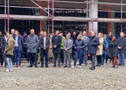 Richtfest Fuer Neuen Uni Campus In Jena Gefeiert 0029