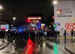 Demos In Jena Fuer Und Gegen Corona Politik 31012022 001