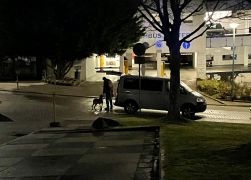 Bewaffneter Mann In Jena Winzerla 16022022 008