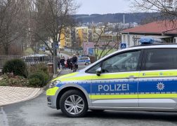 Amok Alarm Polizeieinsatz An Schule In Jena 11022022 005