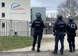 Amok Alarm Polizeieinsatz An Schule In Jena 11022022 008