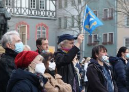 Gegen Impfpflicht Erneuter Pflegekraefte Protest In Jena 007