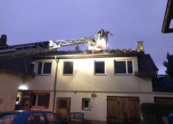 Feueralarm In Jena Dachstuhl In Flammen JN1