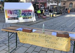 Gegen Rassismus Mahnwache Am Jenaer Holzmarkt 0004