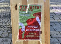 Gegen Rassismus Mahnwache Am Jenaer Holzmarkt 0006