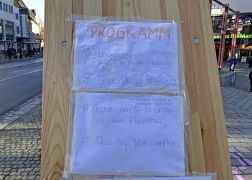 Gegen Rassismus Mahnwache Am Jenaer Holzmarkt 0007