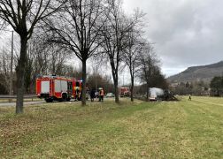 Schwerer LKW Unfall 10012022 00008