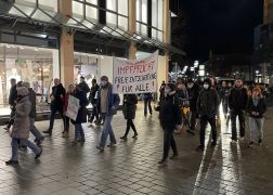 Spaziergang Corona Protest In Jena Verlief Ruhig 0002