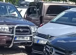 Karambolage Mitten In Jenas Innenstadt 0002