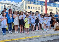 Ukrainer In Jena Feiern Unabhaengigkeitstag 00017