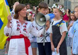 Ukrainer In Jena Feiern Unabhaengigkeitstag 00023