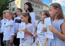 Ukrainer In Jena Feiern Unabhaengigkeitstag 00024