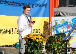 Ukrainer In Jena Feiern Unabhaengigkeitstag 00030