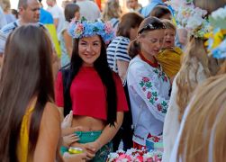 Ukrainer In Jena Feiern Unabhaengigkeitstag 00038