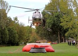 Waldbrand In Jena Feuerwehr Uebt Mit Helikopter Den Ernstfall 17