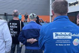 Handwerker Protest Autokorso Legt Jena Lahm 07