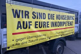 Handwerker Protest Autokorso Legt Jena Lahm 12