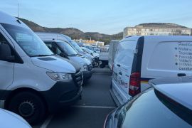 Handwerker Protest Autokorso Legt Jena Lahm 15