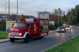 Handwerker Protest Autokorso Legt Jena Lahm 18